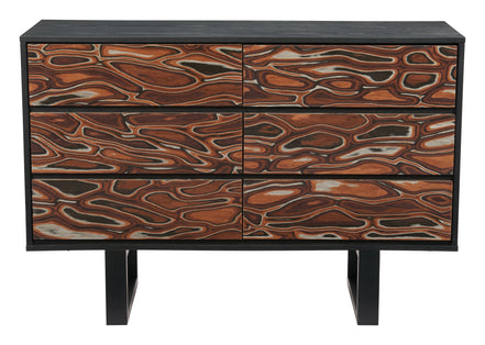 Aremi Dresser Brown & Black