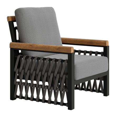 Naru Accent Chair Gray