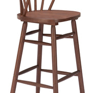 Stenger Barstool (Set of 2) Walnut