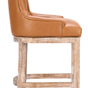 Nuby Swivel Barstool Brown