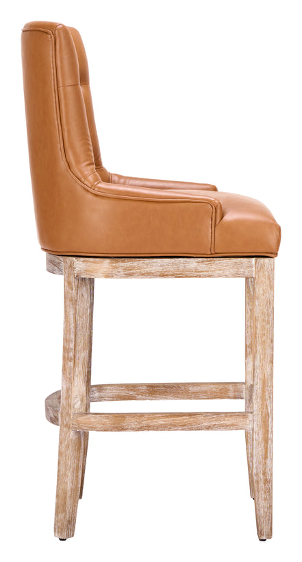 Nuby Swivel Barstool Brown