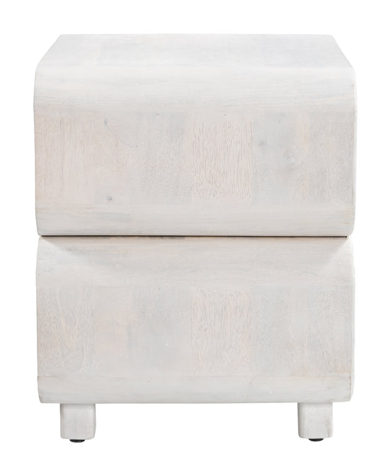 Miro Nightstand Whitewashed