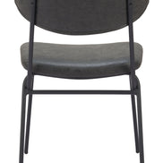 Charon Dining Chair (Set of 2) Vintage Black