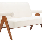 Encanto Loveseat Ivory