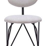 Novi Dining Chair (Set of 2) Dove Gray