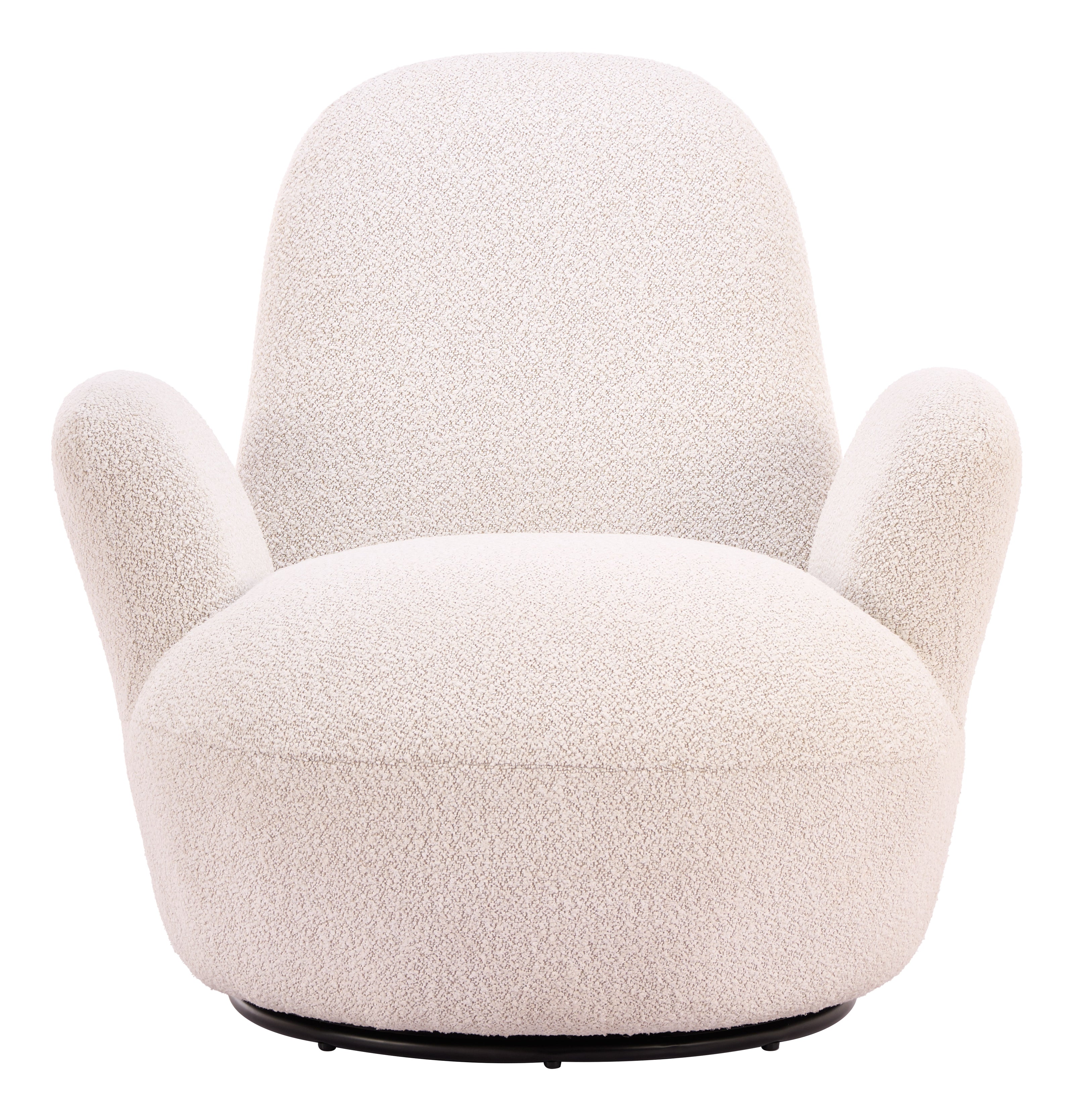 Lunet Swivel Chair Ivory