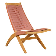 Rova Lounge Chair Terracotta