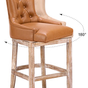 Nuby Swivel Barstool Brown