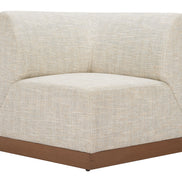 Christy Corner Chair Beige