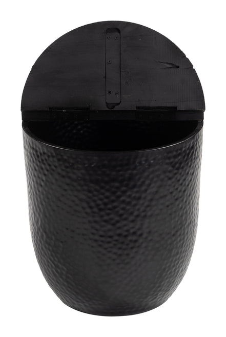 Duskan Storage Side Table Black