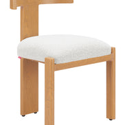 Tiana Dining Chair Natural & Beige