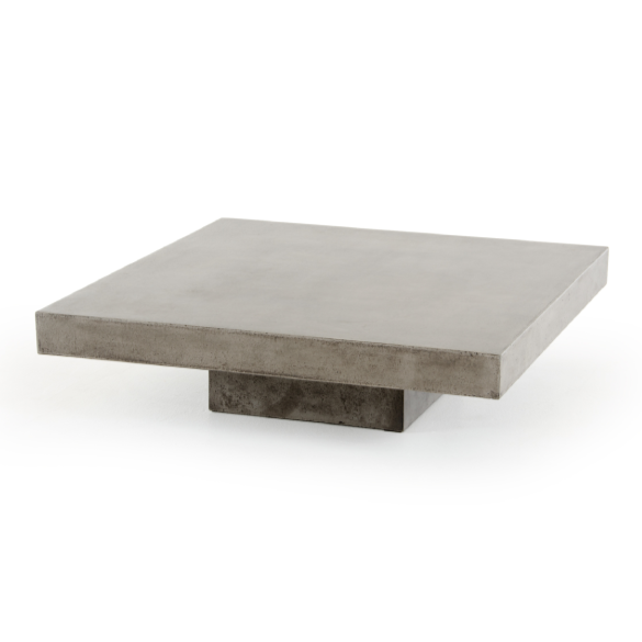 Morley Modern Concrete Coffee Table - image 4