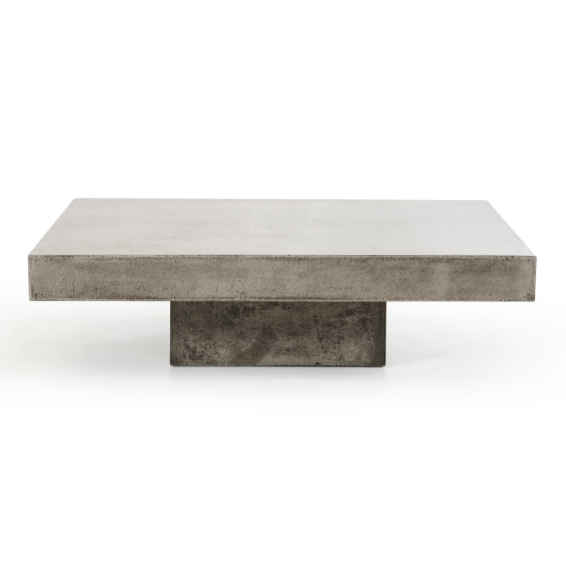 Morley Modern Concrete Coffee Table - image 2