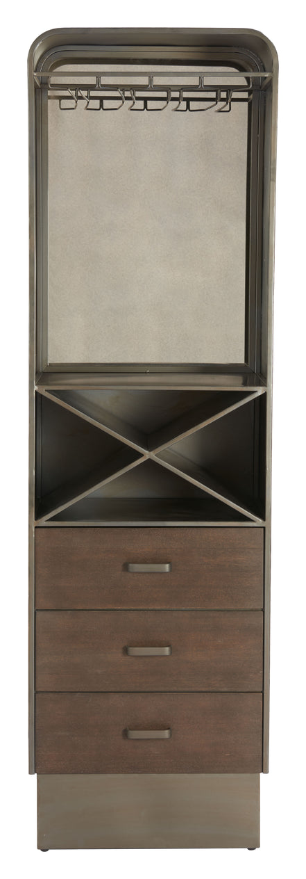 Hole Bar Cabinet Bronze
