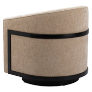 Hanko Swivel Chair Golden Beige