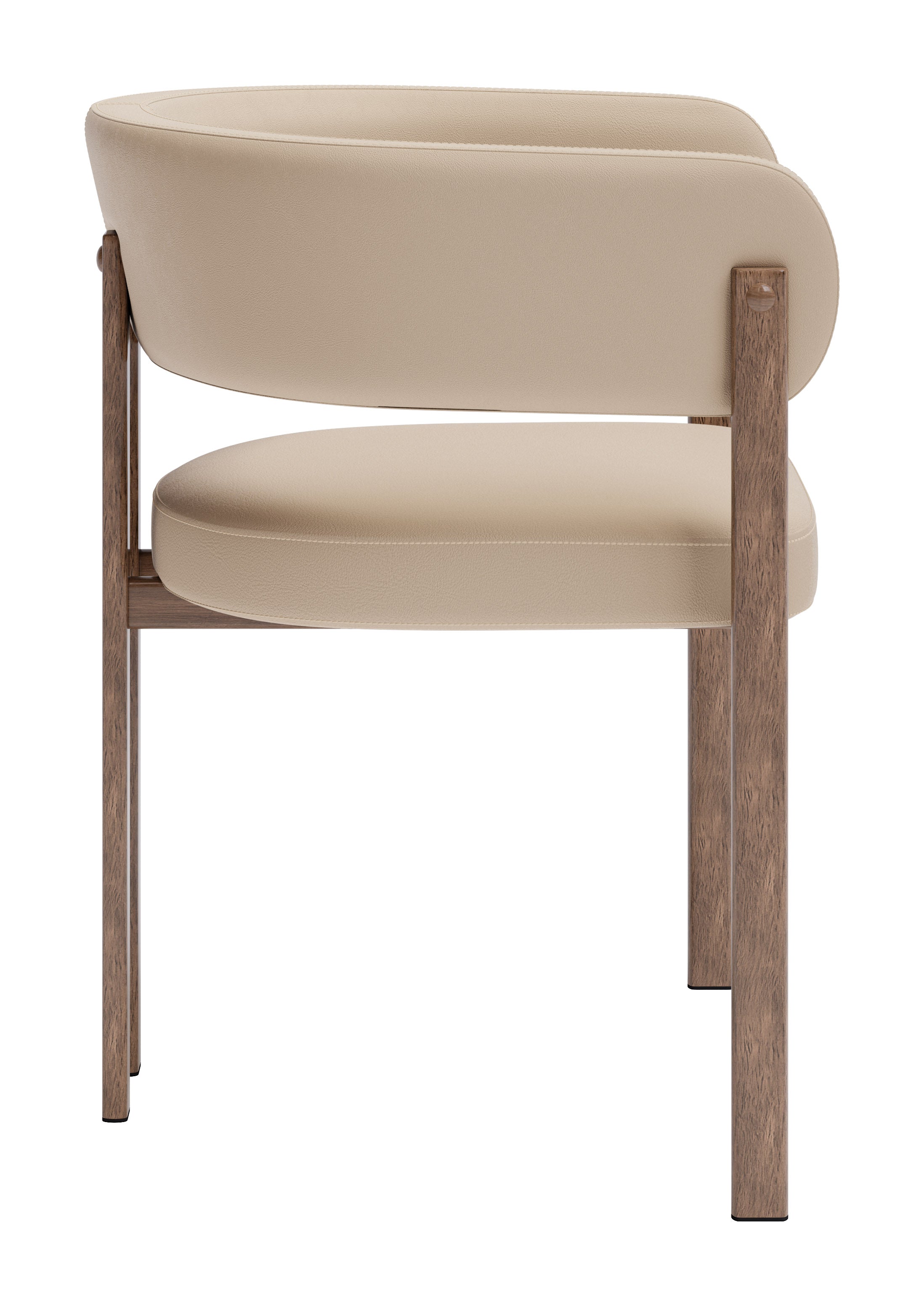 Ruge Dining Chair (Set of 2) Beige