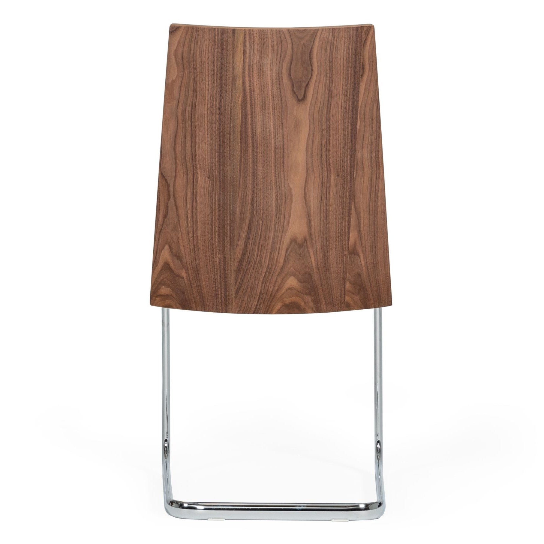 Morgan - Modern White & Walnut Dining Chair (Set of 2) - image 4