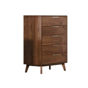 Soria Mid-Century Walnut Chest - image 4