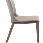 Ace Dining Chair (Set of 2) Brown & Walnut