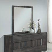 Moderst Luca Italian Modern Grey Mirror