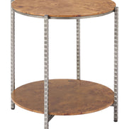 Adna Side Table Brown