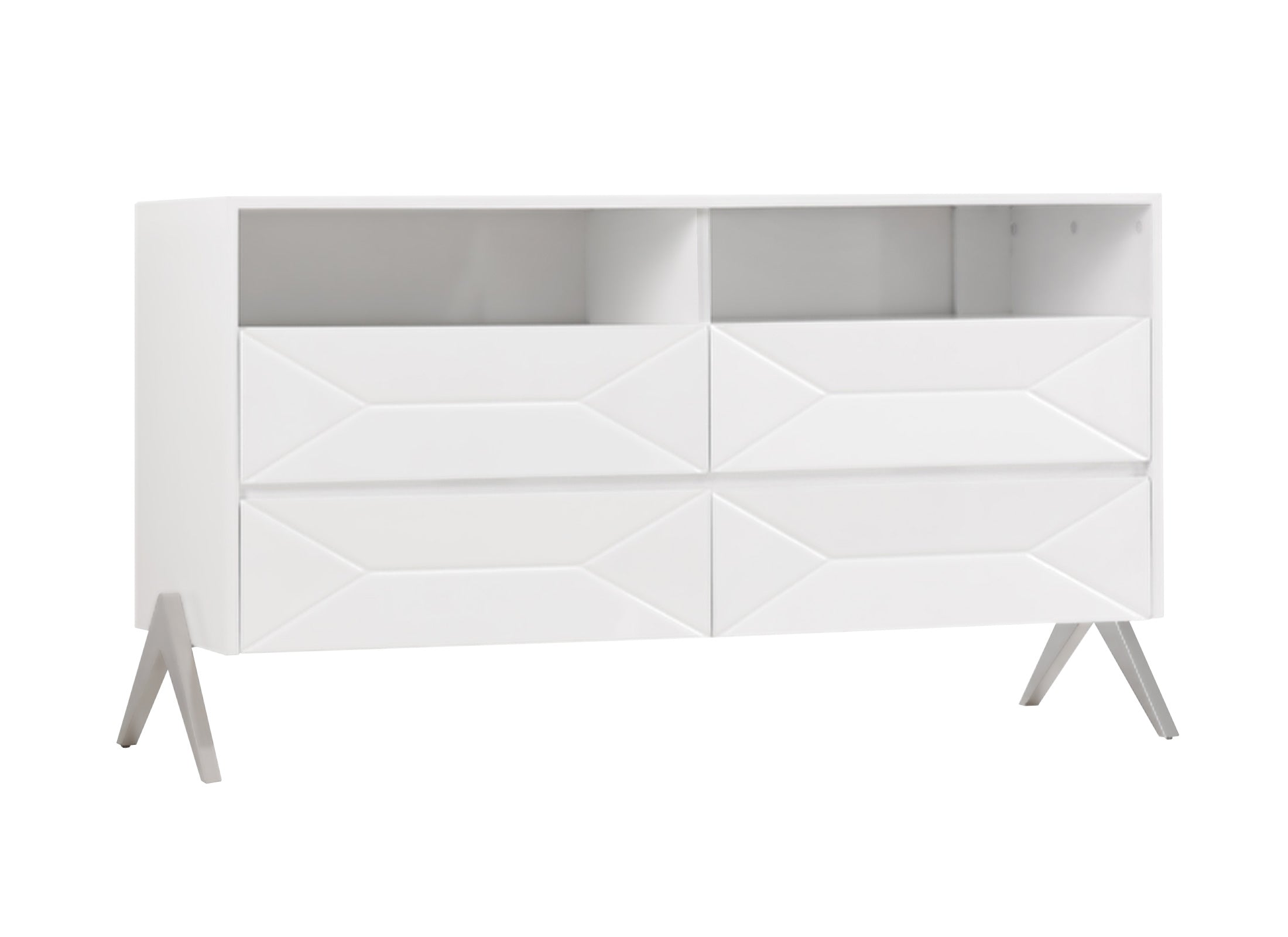 Candid Modern White Dresser - image 5