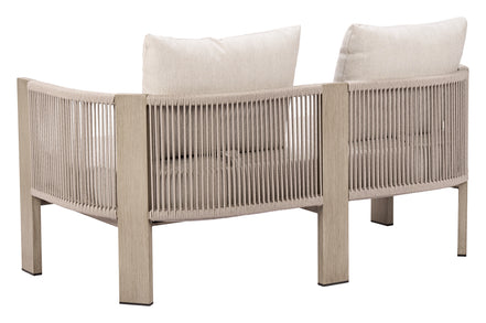 Sunlit Springs Sofa Gray