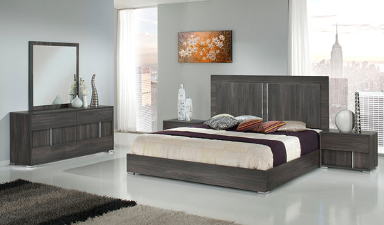 Moderst Luca Italian Modern Grey Mirror - image 2