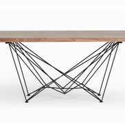 Naomi Modern Walnut Dining Table - image 4