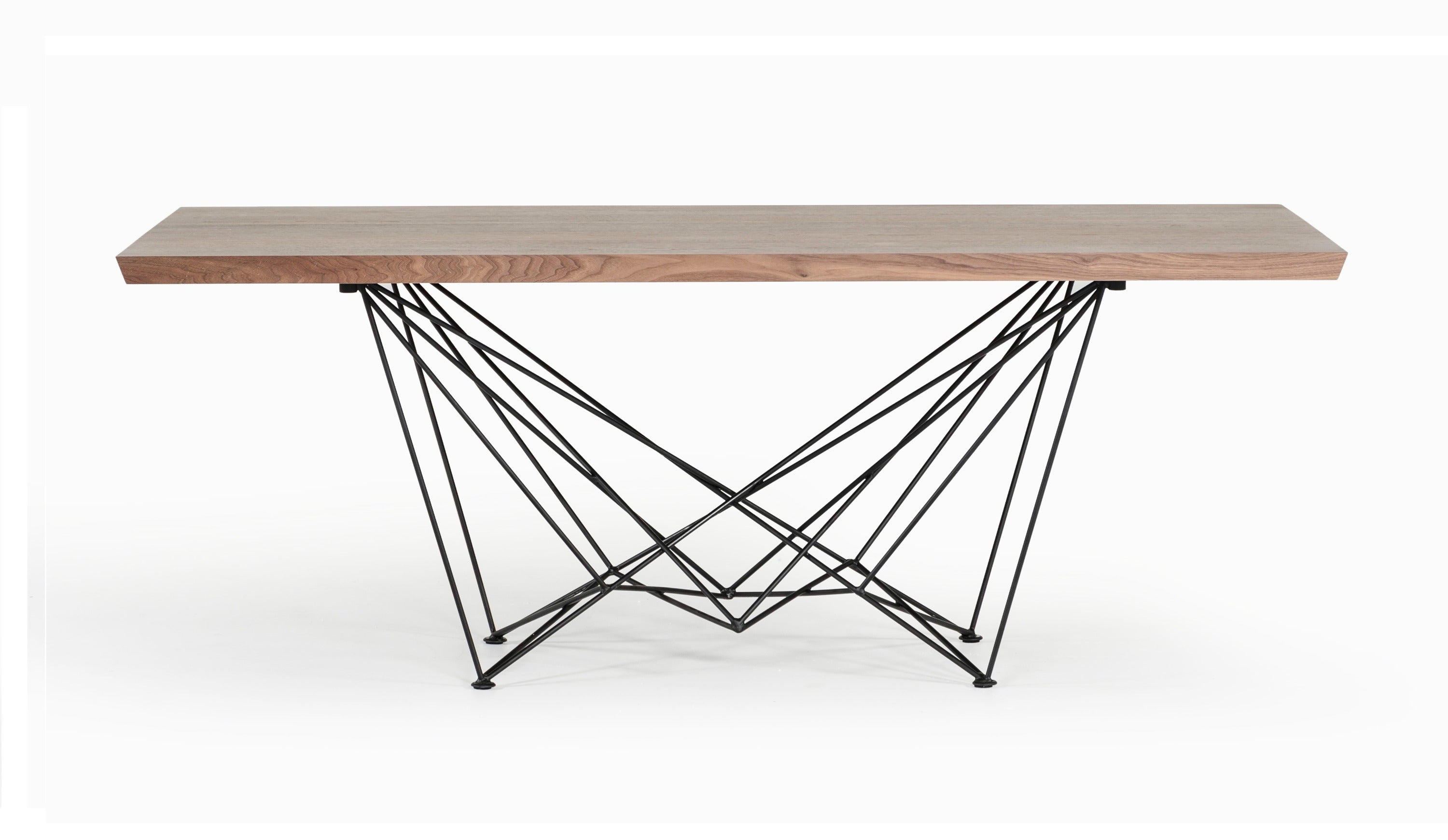 Naomi Modern Walnut Dining Table - image 4