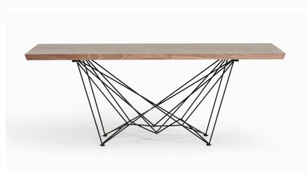Naomi Modern Walnut Dining Table - image 4