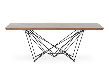 Naomi Modern Walnut Dining Table - image 2