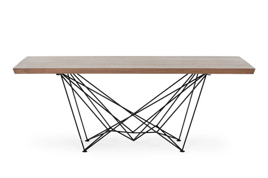Naomi Modern Walnut Dining Table - image 2