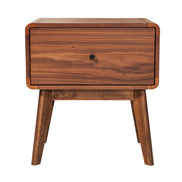Marshall Mid-Century Modern Walnut Nightstand - image 5