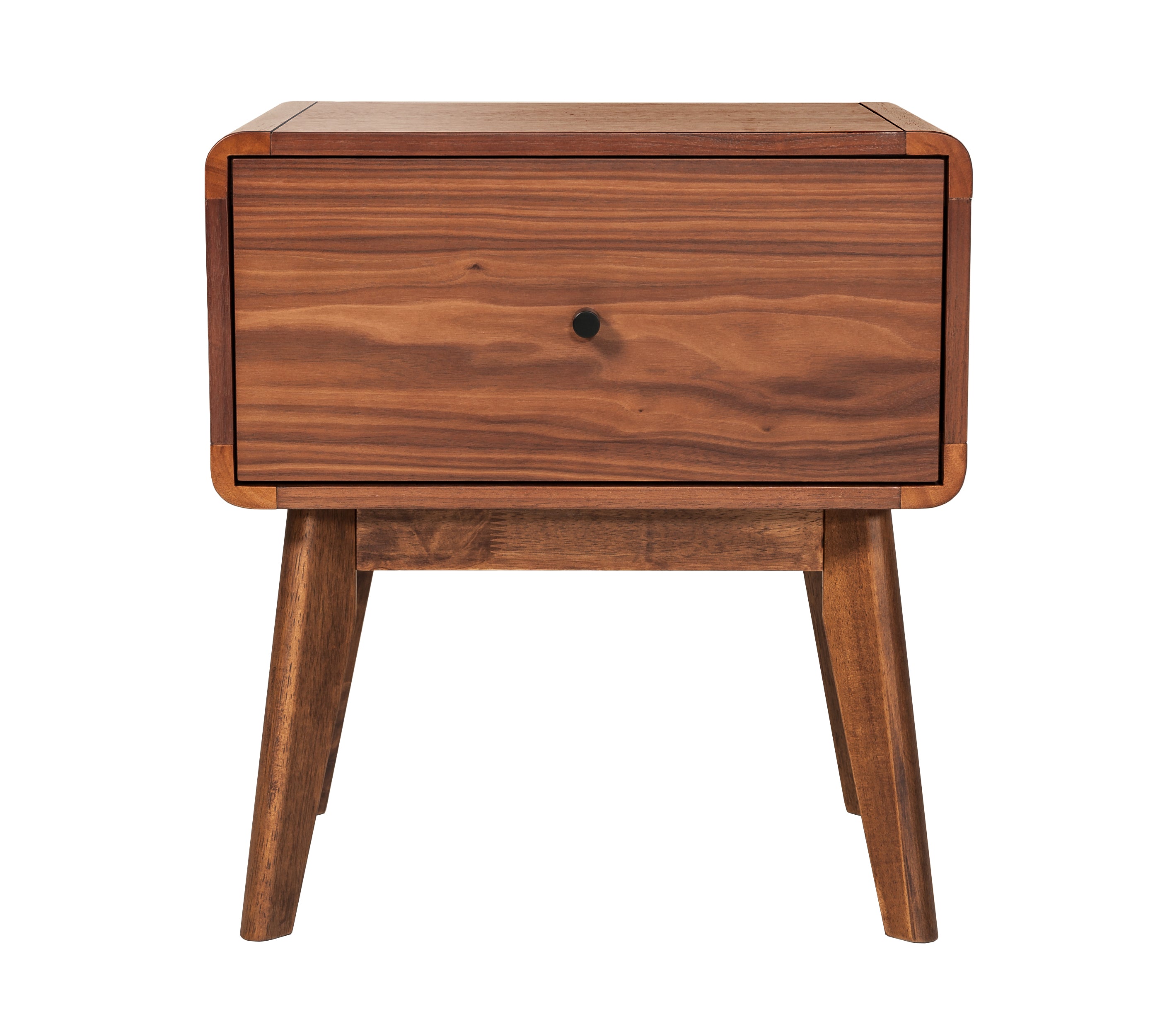 Marshall Mid-Century Modern Walnut Nightstand - image 5