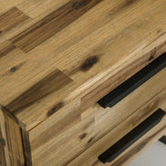 Sala Modern Light Wood Dresser & Mirror Set - image 3