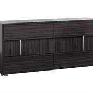 Ari Italian Modern Grey Dresser - image 4