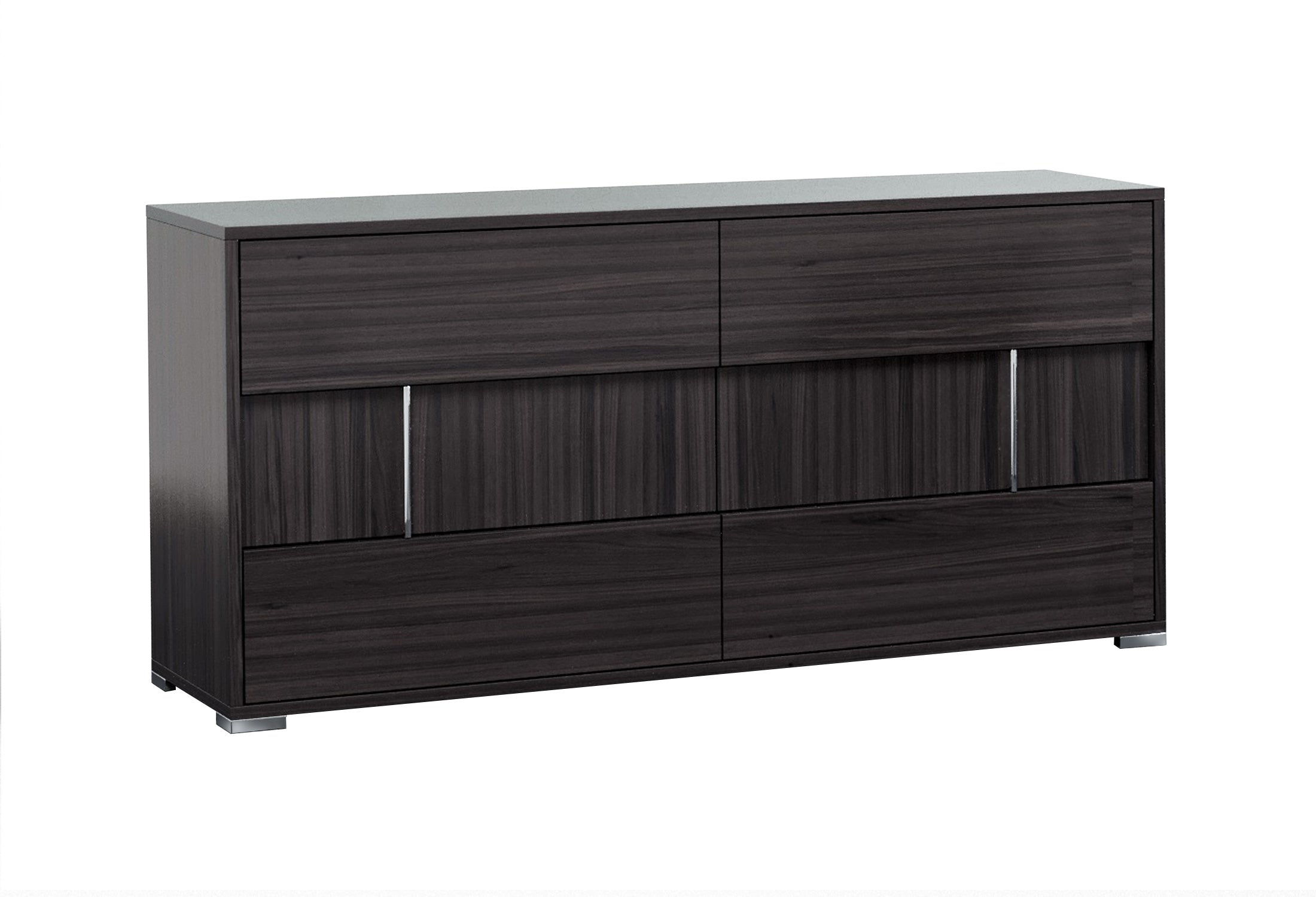 Ari Italian Modern Grey Dresser - image 4
