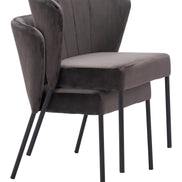 Aimee Dining Chair (Set of 2) Gray
