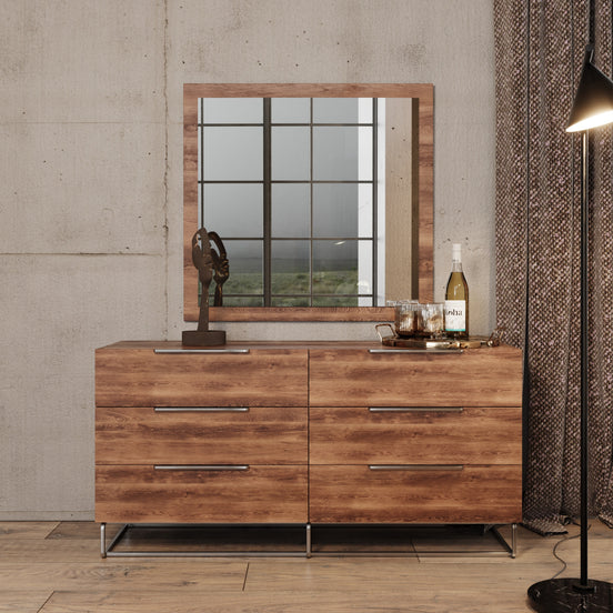Lorenzo Italian Modern Light Oak Dresser - image 2