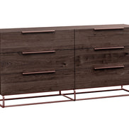 Benzon Italian Modern Dark Rovere Dresser - image 4