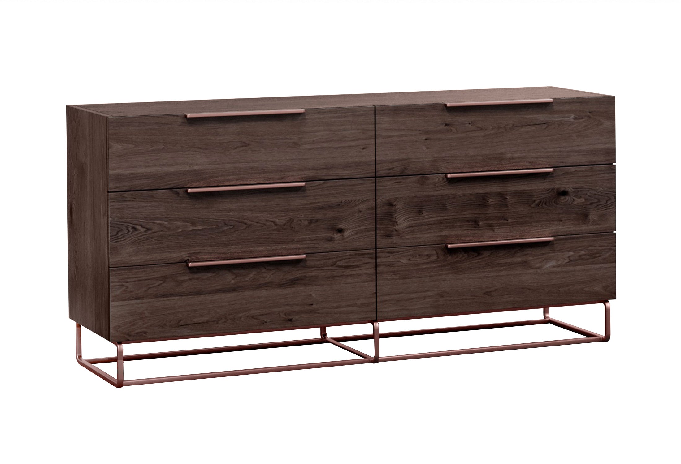 Benzon Italian Modern Dark Rovere Dresser - image 4
