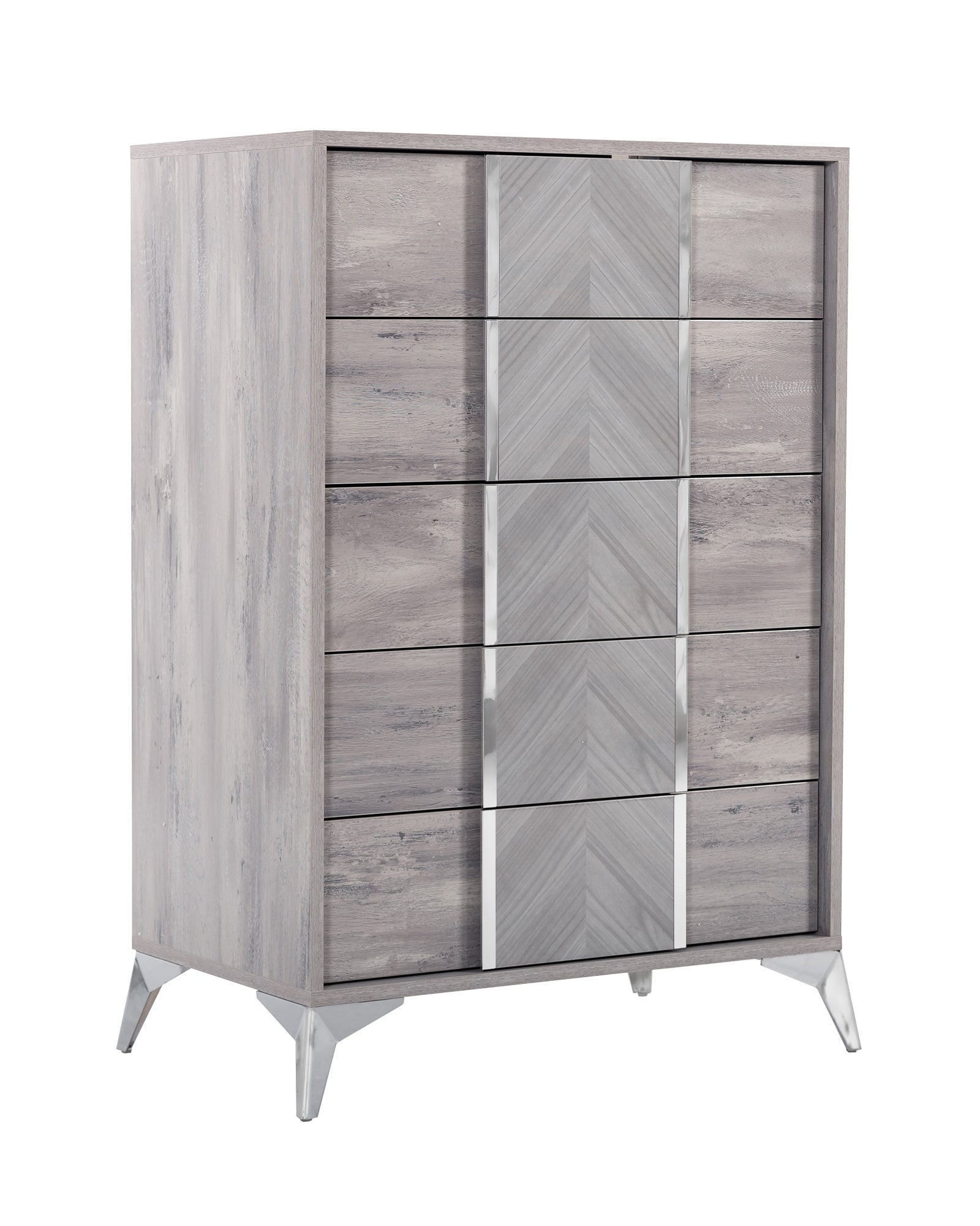 Alexa Italian Modern Grey Chest - image 4