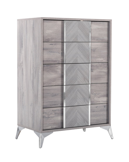 Alexa Italian Modern Grey Chest - image 4