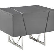 Chrysler Modern Grey Nightstand - image 2