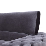 Trisha Modern Grey Fabric Chair - image 3