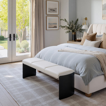 Mur Bench White