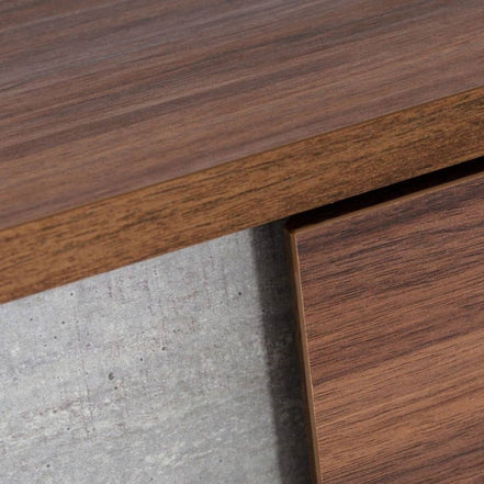 Palermo - Modern Italian Faux Concrete & Walnut Dresser - image 4