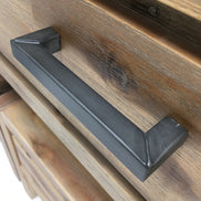 Mandy Modern Nutmeg Acacia Console & End Table Set - image 4