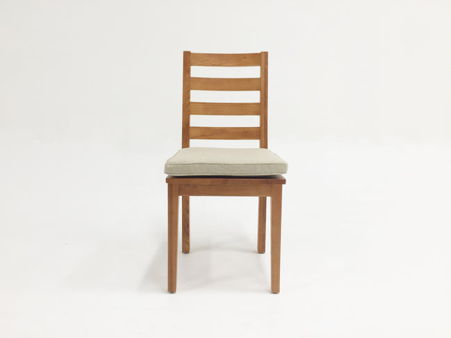 Lance Modern Ash Wood Dining Chair w/ Cushion (Set of 2)